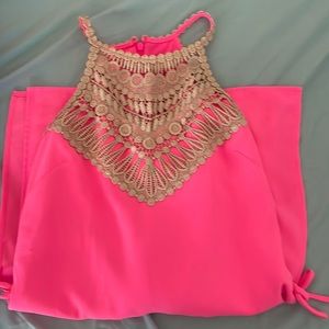 hot pink dress super cute for night out